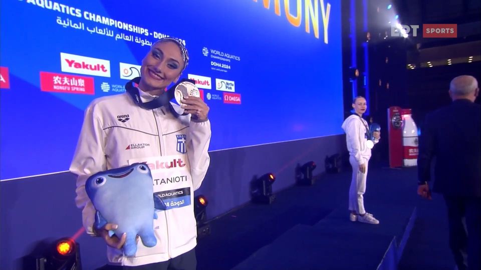 Ευαγγελία Πλατανιώτη: Κατέκτησε το αργυρό μετάλλιο στο ελεύθερο πρόγραμμα του σόλο στο Παγκόσμιο πρωτάθλημα-BINTEO