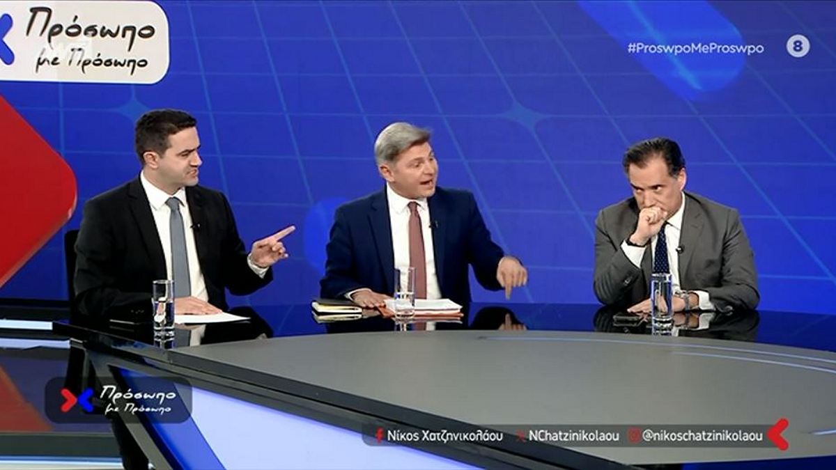 Πρόσωπο με Πρόσωπο: Κόντρα Γεωργιάδη-Φαραντούρη-Κατρίνη για το ψήφισμα της ΕΕ