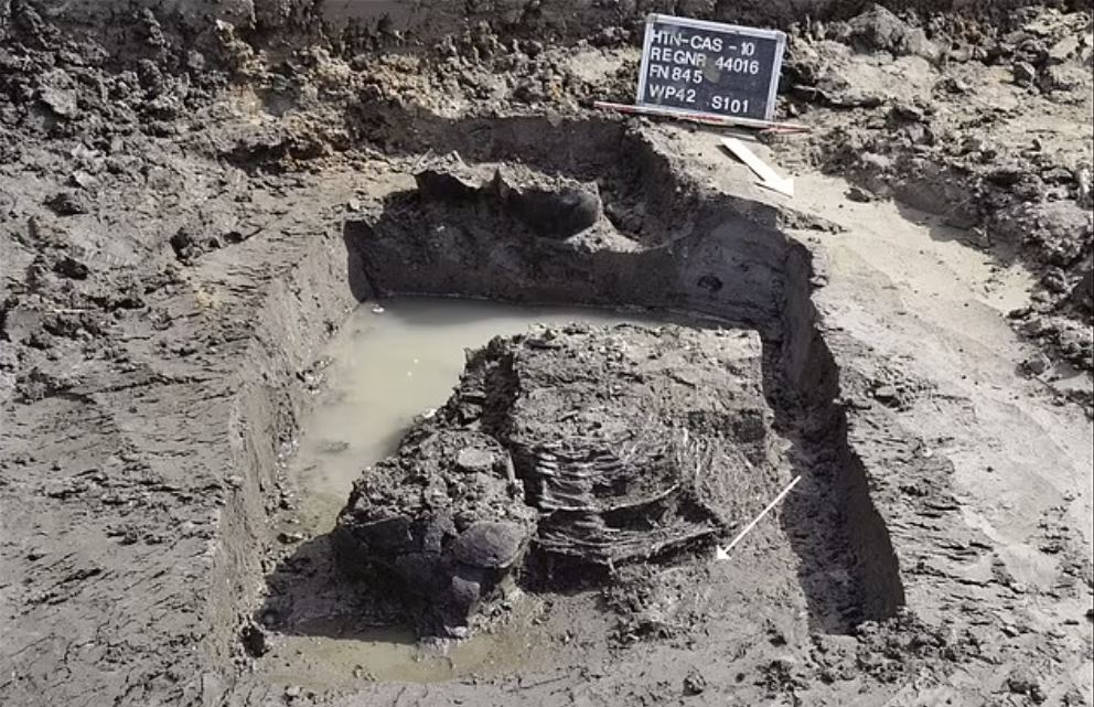 Η ανασκαφή στο Houten-Castellum. 