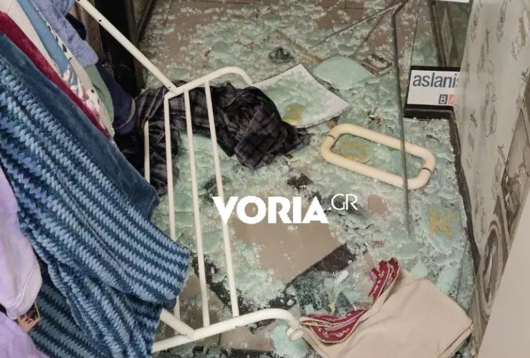 Θεσσαλονίκη: Διαρρήκτες έκαναν γυαλιά-καρφιά μαγαζί στη Σταυρούπολη – Δείτε ΒΙΝΤΕΟ