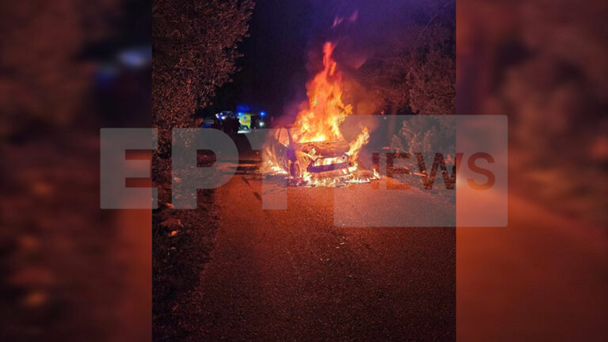 Δολοφονία Χρήστου Γιαλιά: Βίντεο ντοκουμέντο από το φλεγόμενο αμάξι του