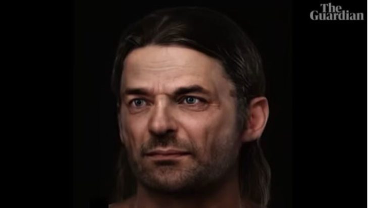 Ένα από τα 4 πρόσωπα που έχουν αποκατασταθεί στο Μουσείο.