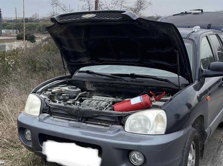 Φωτιά ΕΛ.ΑΣ