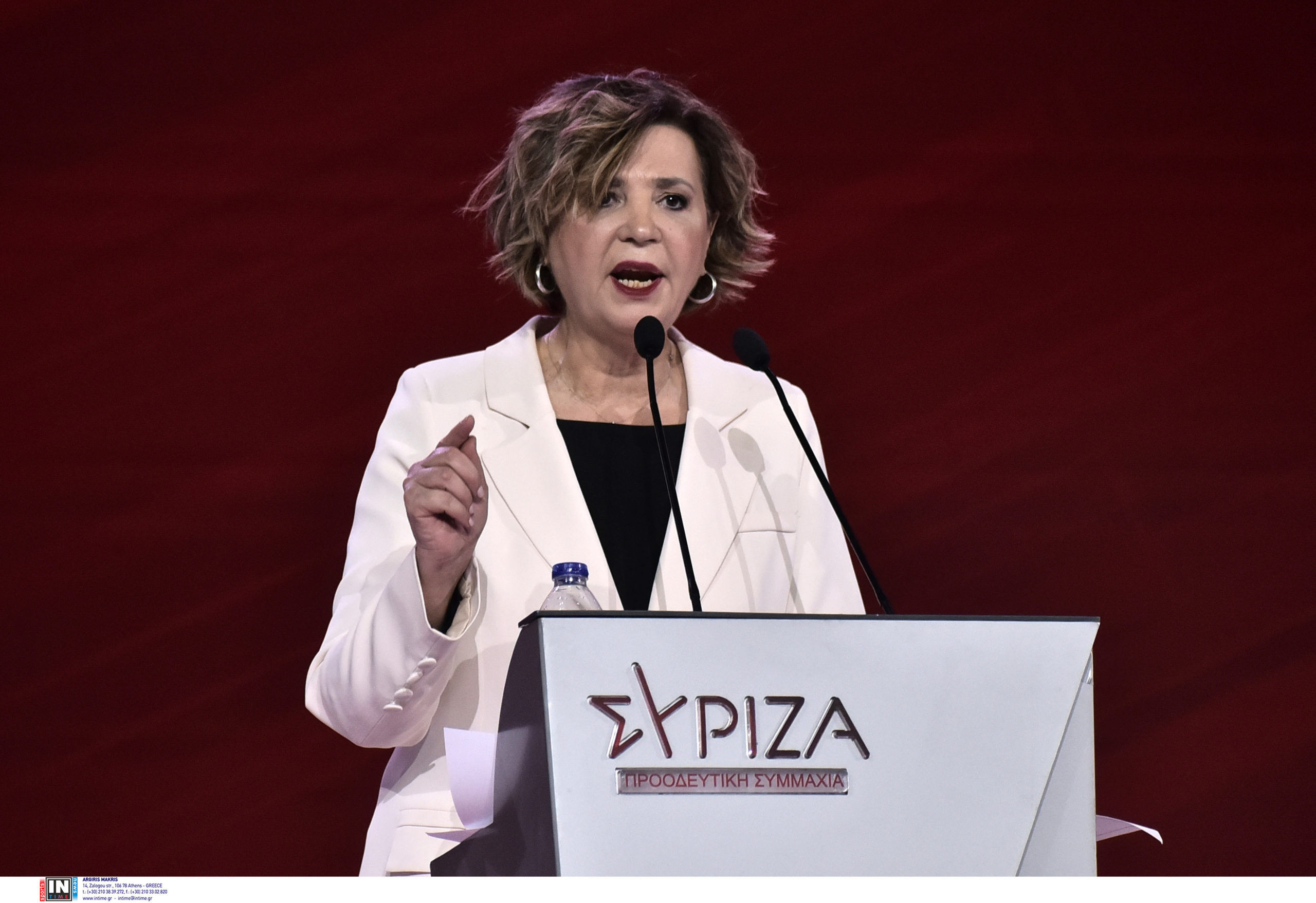 Συνέδριο ΣΥΡΙΖΑ-Όλγα Γεροβασίλη: Εκλογή αρχηγού σύμφωνα με το καταστατικό, έναν μήνα μετά την προκήρυξη