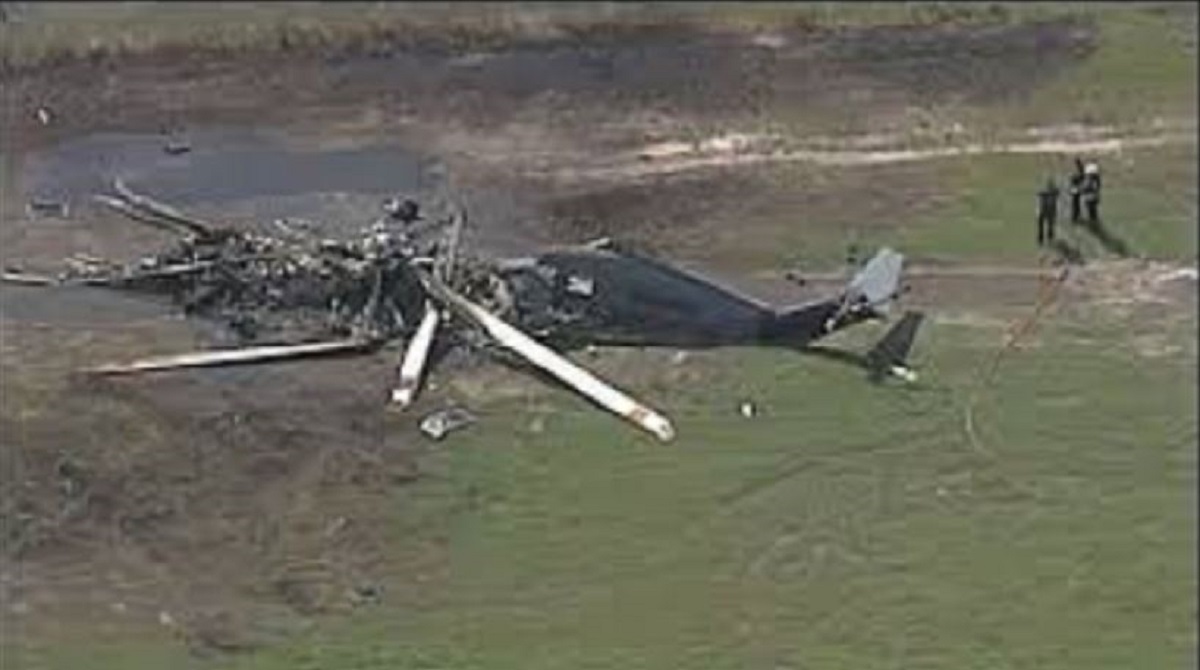 California helicopter military crashes