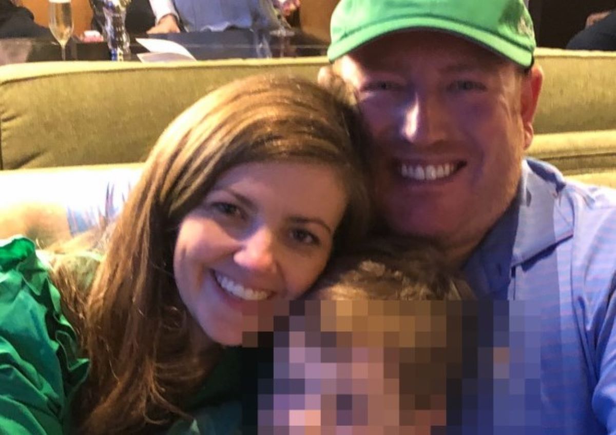 Η Κάθριν με τον σύζυγο της Μέισον.