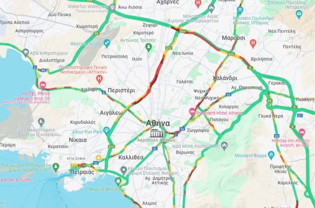 Κίνηση στους Δρόμους 23/2/2024