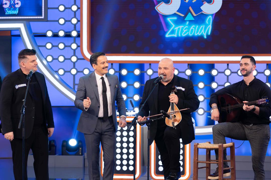 5Χ5 Σπέσιαλ με τον Θάνο Κιούση: Ένα γνήσιο γλέντι στήνεται απόψε στις 21:00 στον Αντ1