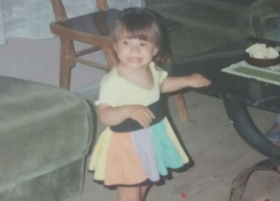 Λάουρα Νάργες σε νηπιακή ηλικία!