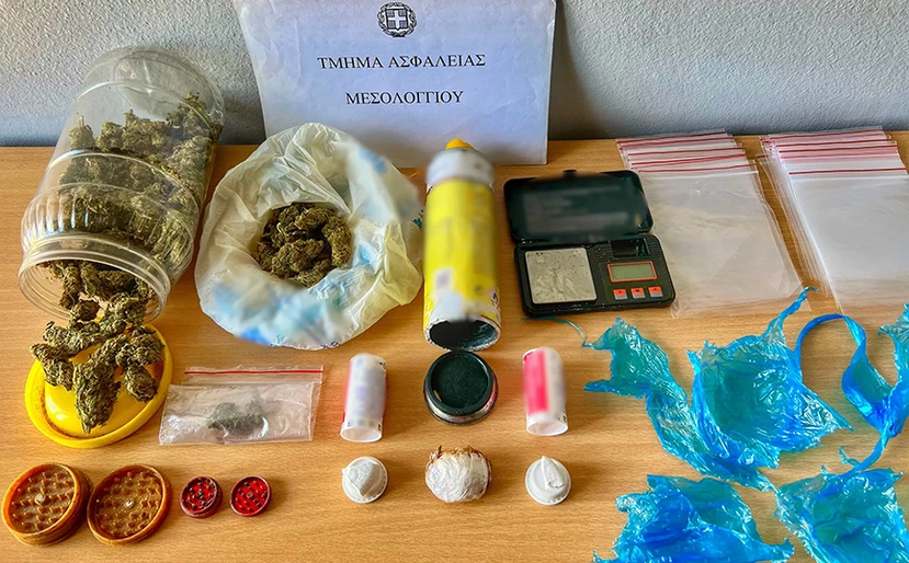 Μεσολόγγι: 3 συλλήψεις για ναρκωτικά – Μυστήριο με ζευγάρι που είχε επαφές με τον κρεοπώλη