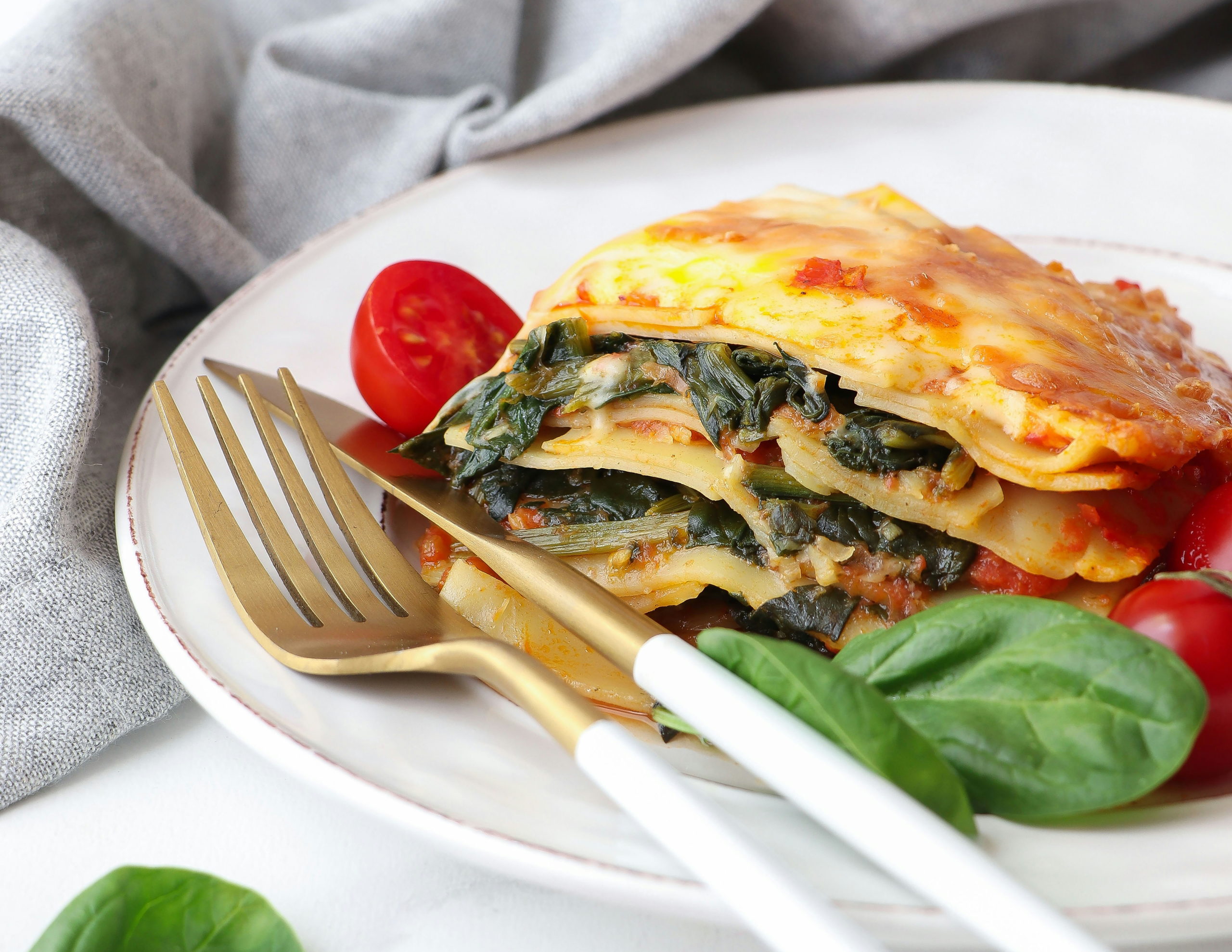 Πανεύκολη συνταγή για νόστιμα και θρεπτικά λαζάνια με σπανάκι