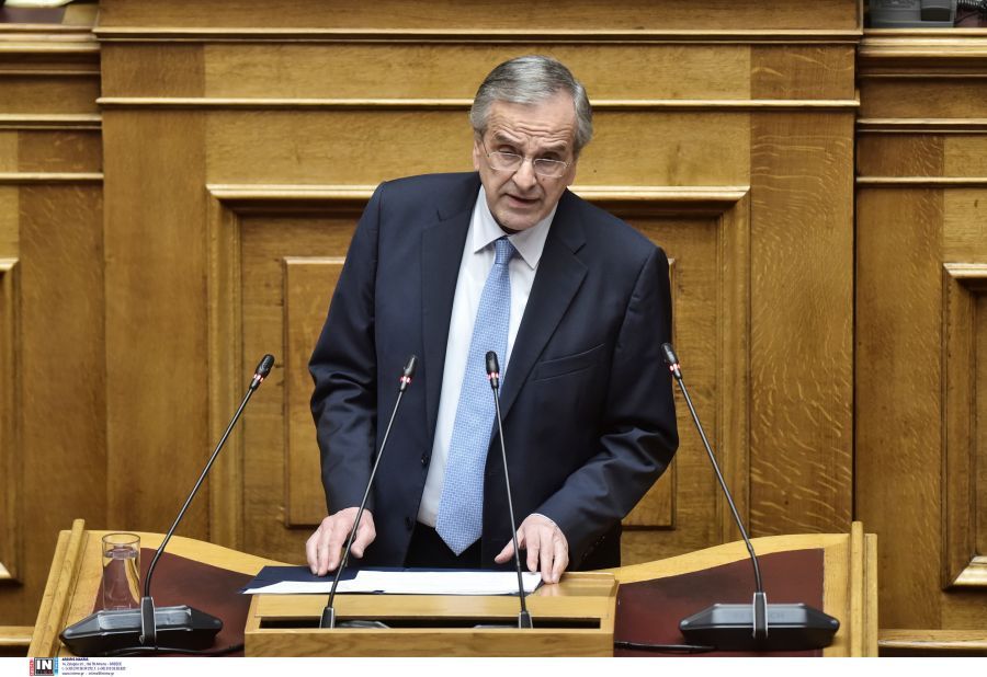 Σαμαράς: Επικίνδυνο το νομοσχέδιο για τα ομόφυλα ζευγάρια – Αποτελεί ανατροπή του οικογενειακού δικαίου