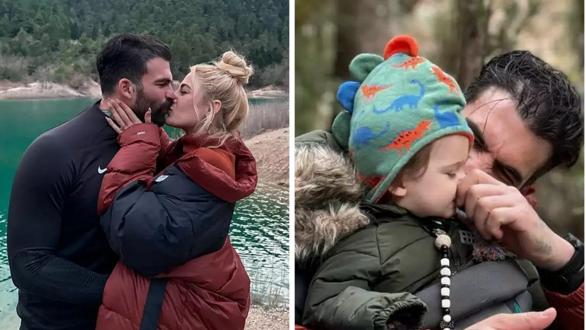 Ιωάννα Τούνη – Δημήτρης Αλεξάνδρου: Το παθιασμένο φιλί στην εξοχή – Φωτογραφίες από την απόδρασή τους