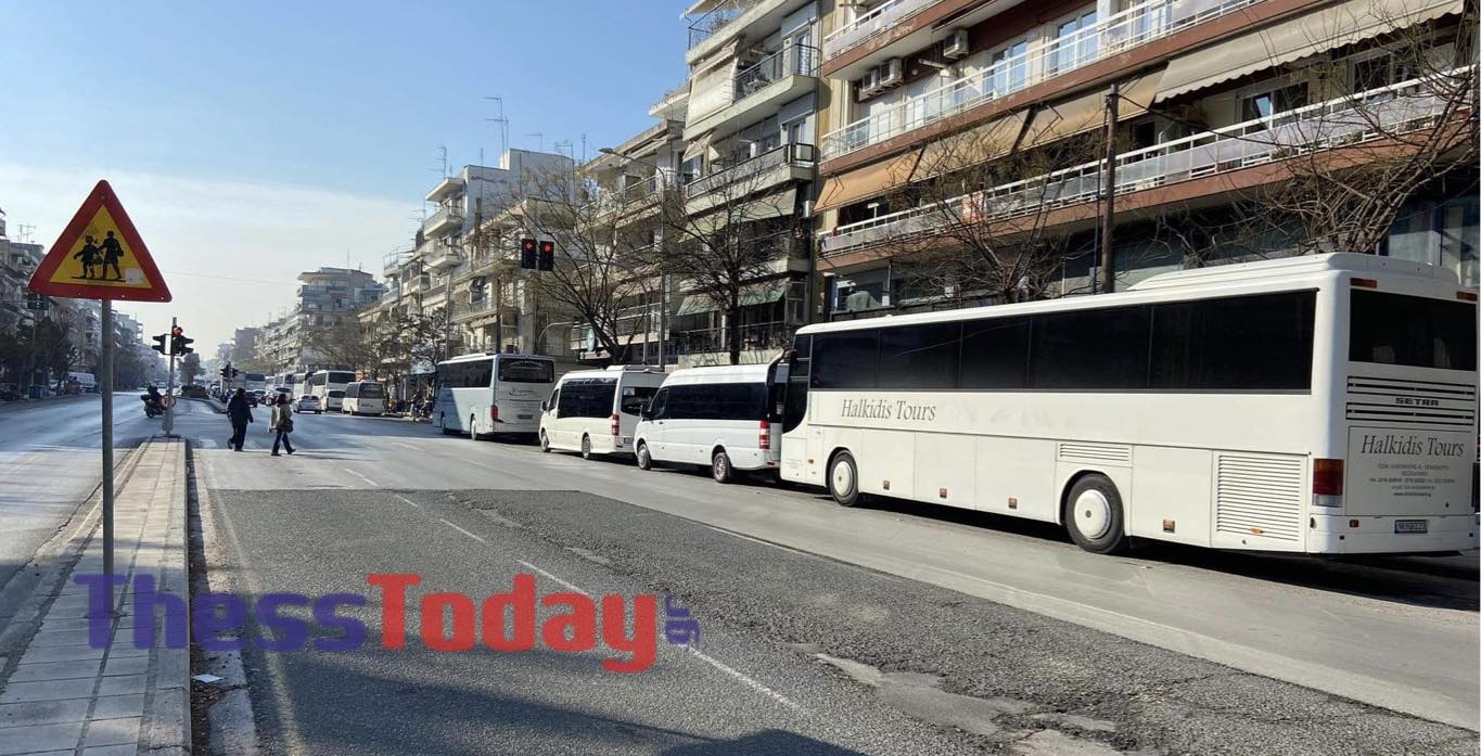 τουριστικά λεωφορεία- Θεσσαλονίκη