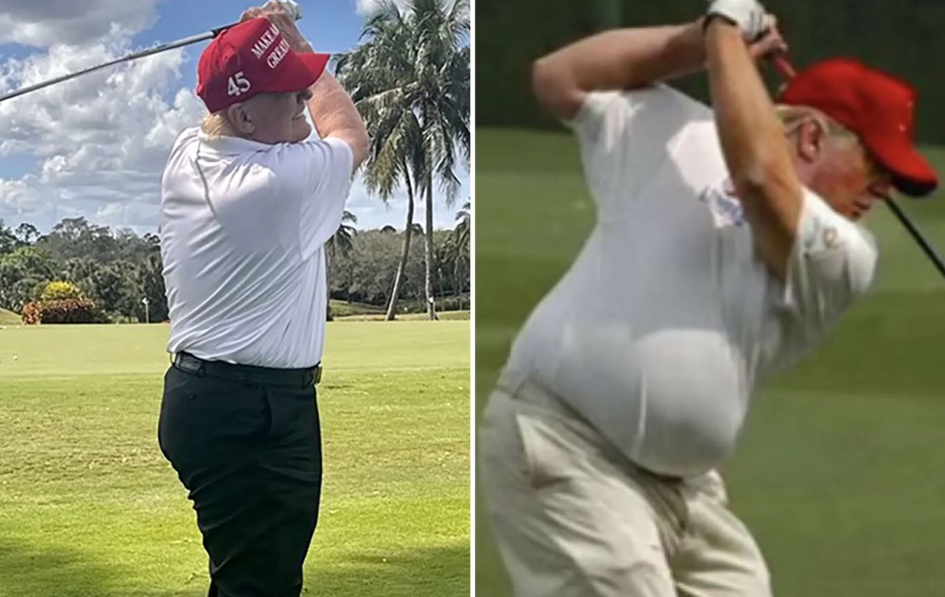 Έξαλλος ο Τραμπ με την Τεχνητή Νοημοσύνη (AI): «Προσπάθησαν να τον κάνουν να δείχνει χοντρός ενώ έπαιζε γκολφ»