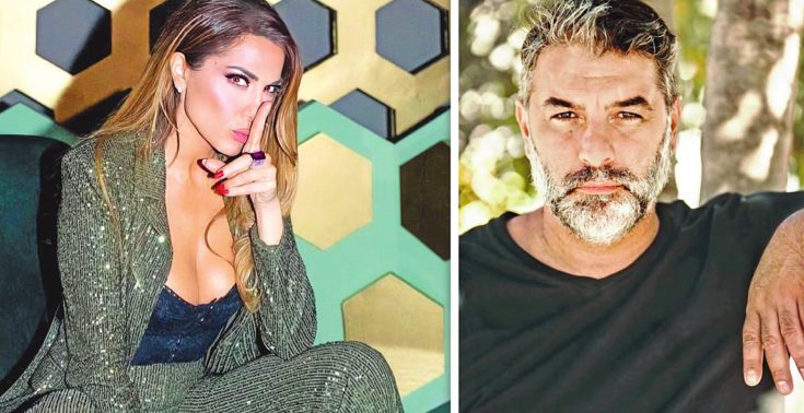 Δέσποινα Βανδή Βασίλης Μπισμπίκης στο πλευρό της