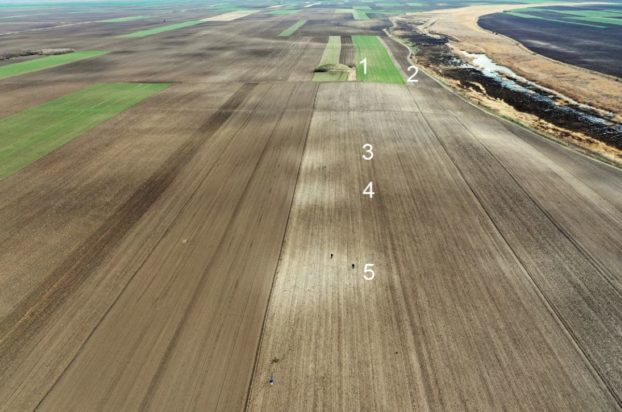 Μία από τις τοποθεσίες των αρχαίων κοινοτήτων της κεντρικής Ευρώπης που εντόπισαν από εναέριες φωτογραφίες οι αρχαιολόγοι.