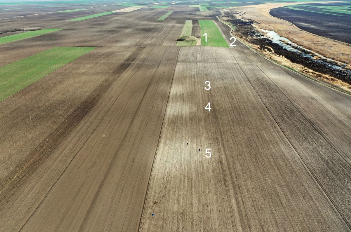 Μία από τις τοποθεσίες των αρχαίων κοινοτήτων της κεντρικής Ευρώπης που εντόπισαν από εναέριες φωτογραφίες οι αρχαιολόγοι.