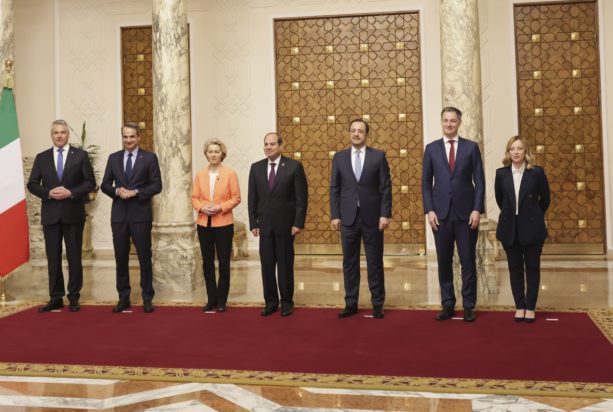 Κάιρο Μητσοτάκης Ευρωπαίοι ηγέτες