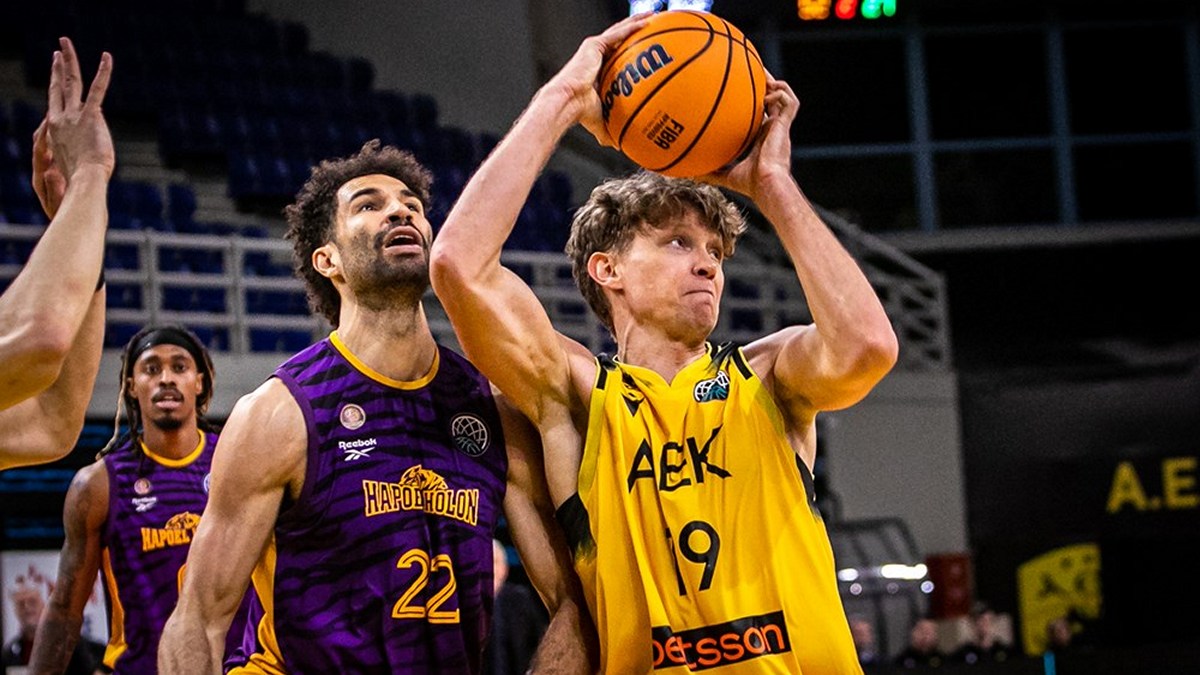 ΑΕΚ – Χάποελ Χολόν 108-112 (κ.δ 77-77) – «Αυτοκτονία» και αποκλεισμός από το Basketball Champions League
