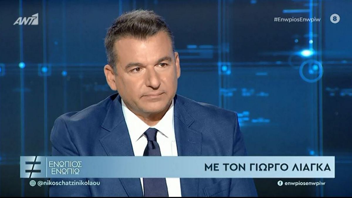 Ο Γιώργος Λιάγκας στο «Ενώπιος Ενωπίω» – ΒΙΝΤΕΟ