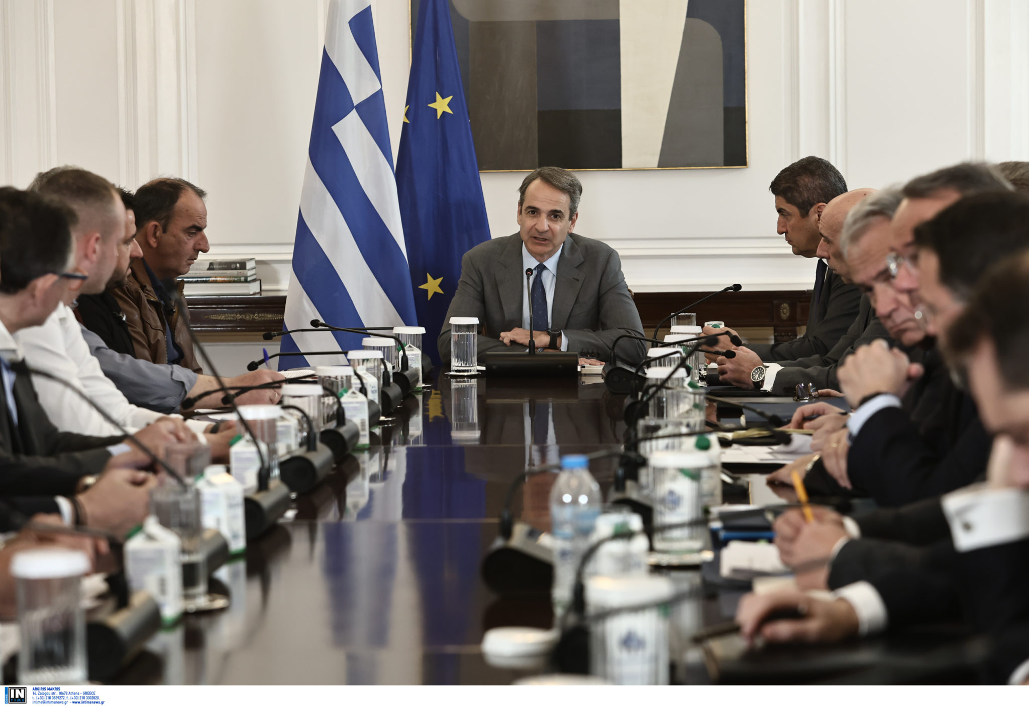 Κυριάκος Μητσοτάκης- αγρότες