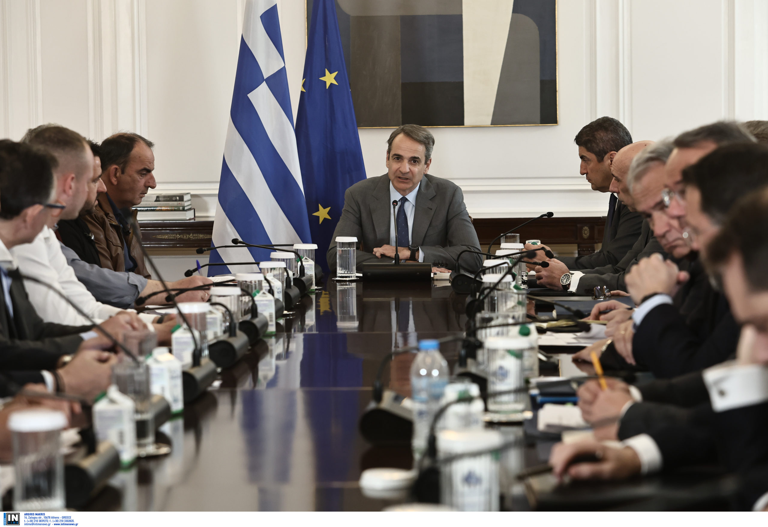 Κυριάκος Μητσοτάκης- αγρότες