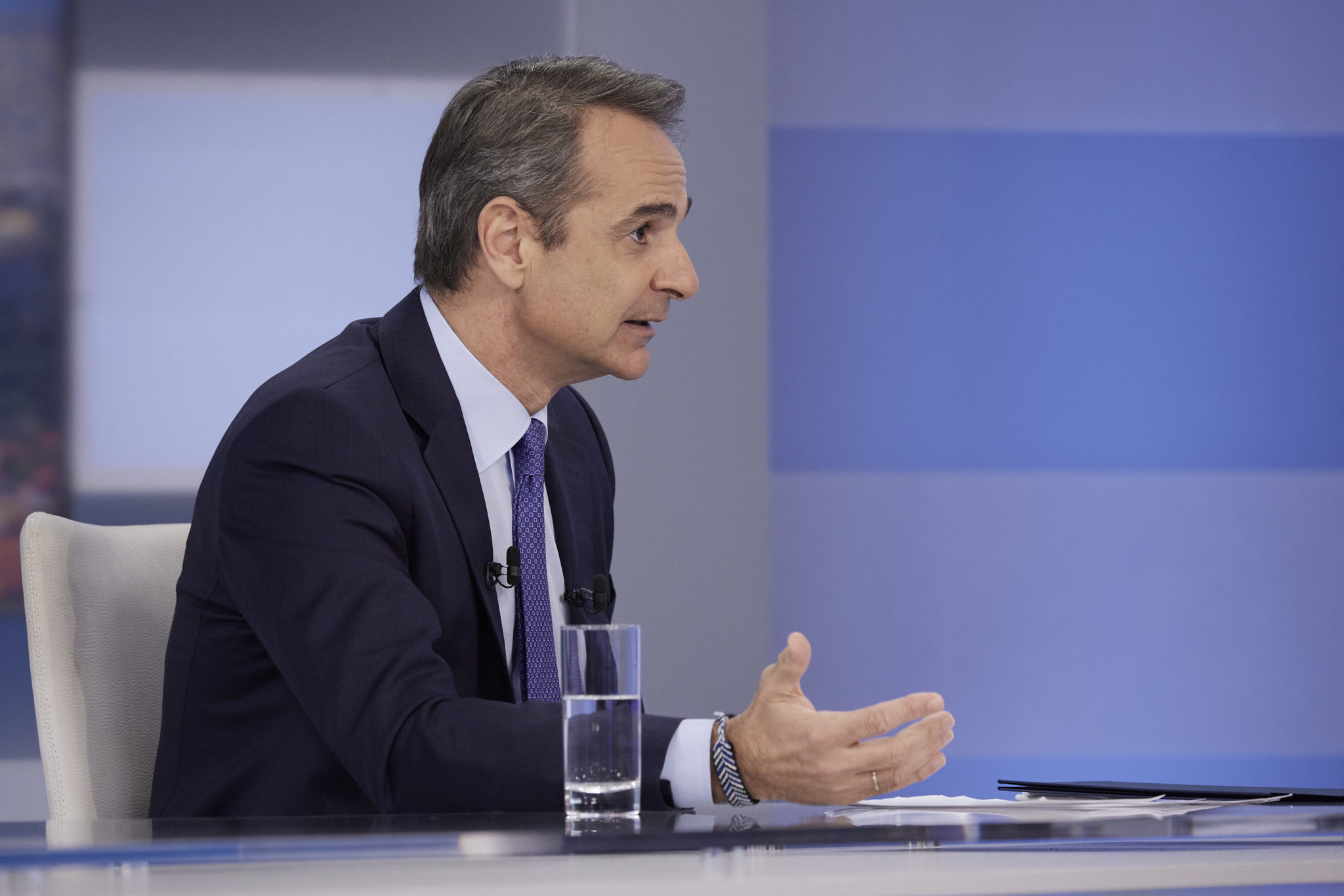 Συνέντευξη Μητσοτάκη στον ΣΚΑΙ