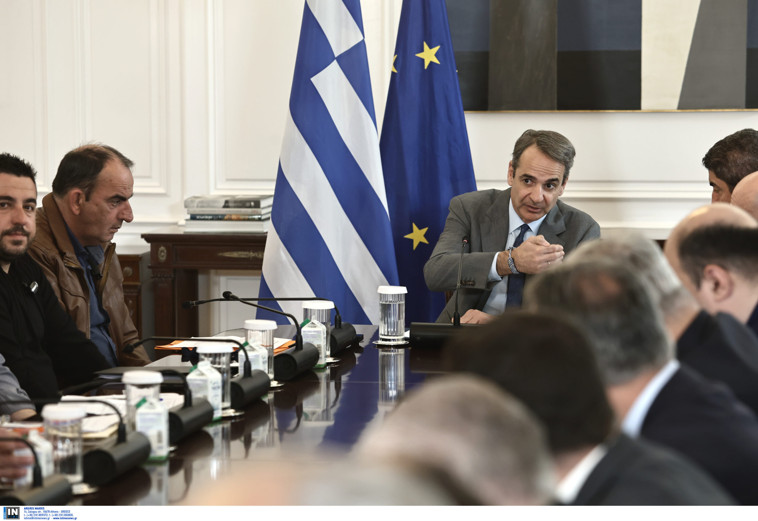 Κυριάκος Μητσοτάκης- αγρότες