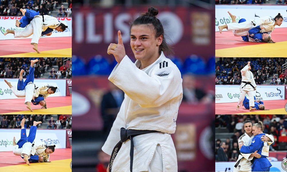 Τζούντο: Χάλκινο μετάλλιο σε… 39 δευτερόλεπτα για την Τελτσίδου στο Γκραν Σλαμ της Τιφλίδας