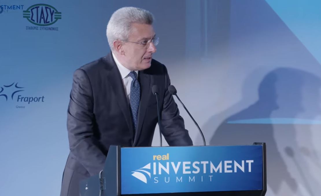 Συνέδριο «Real Investment Summit» – Χατζηνικολάου: Διανύουμε εποχές όπου τα πάντα αλλάζουν με ταχύτατους ρυθμούς