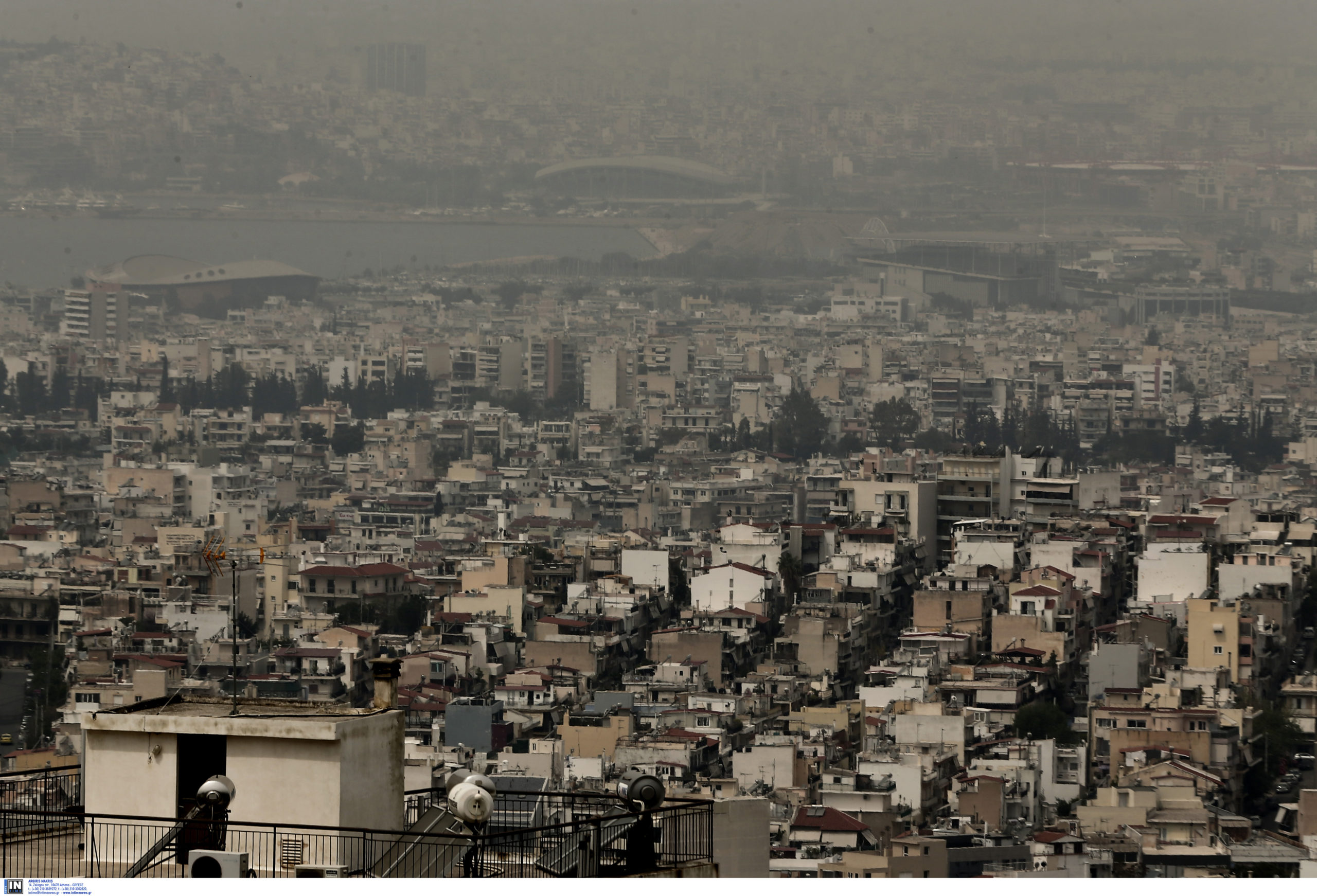 Καιρός: Νέα «εισβολή» αφρικανικής σκόνης από Δευτέρα – Δείτε LIVE πώς θα εξελιχθεί το φαινόμενο