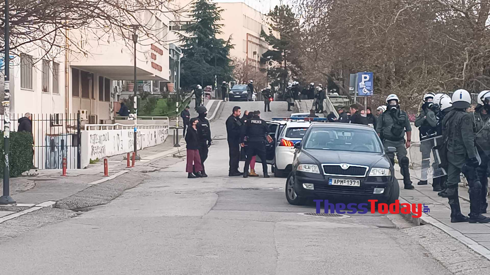 Θεσσαλονίκη Αστυνομική Επιχείρηση ΑΠΘ