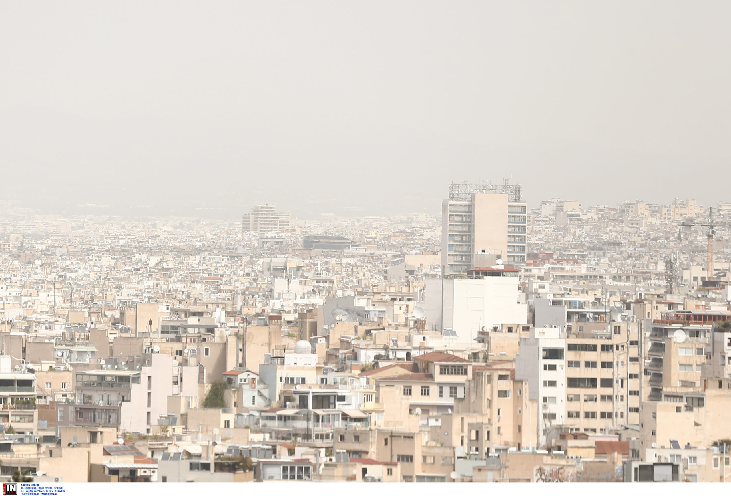Αθήνα - αφρικανική σκόνη