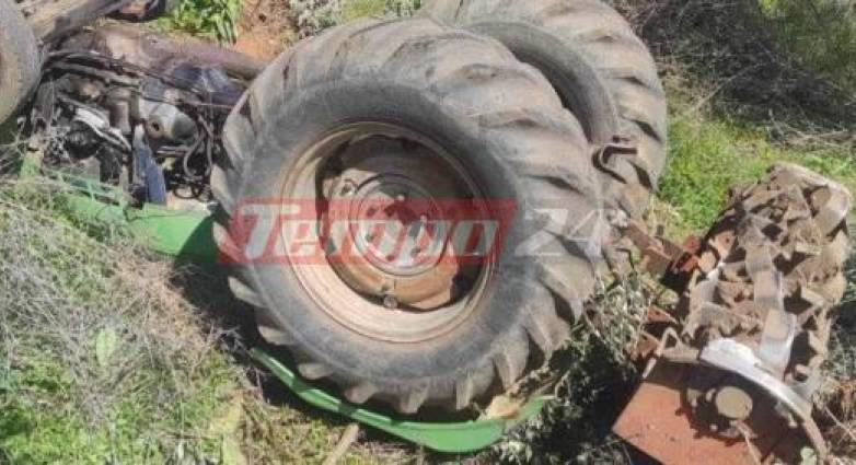 Ατύχημα με τρακτέρ στην Πάτρα
