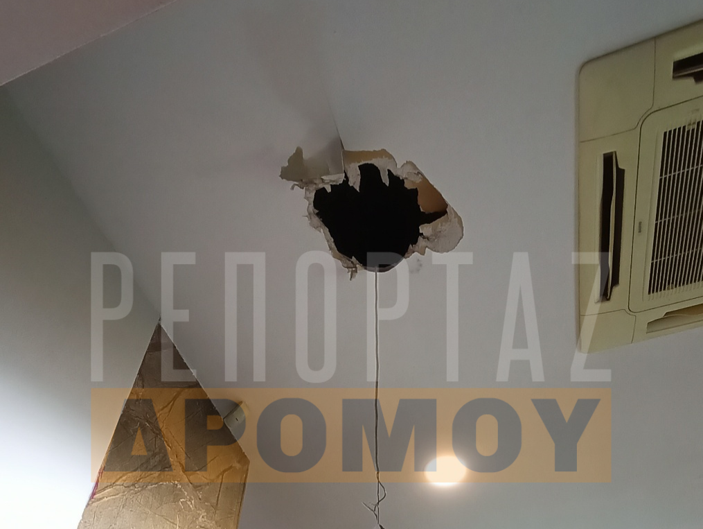 Θεσσαλονίκη διάρρηξη ταβάνι