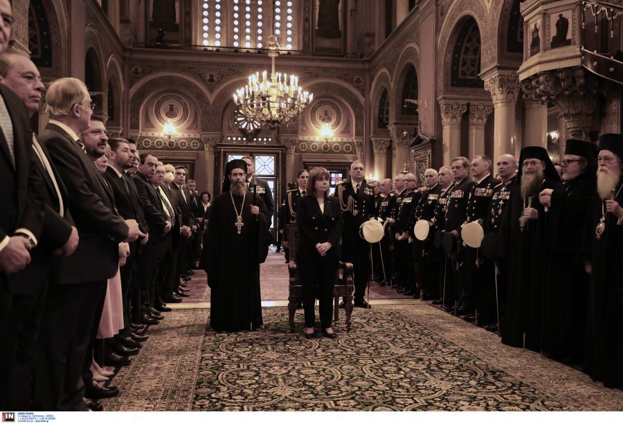 25η Μαρτίου: Πανηγυρική δοξολογία στη Μητρόπολη Αθηνών, παρουσία της προέδρου της Δημοκρατίας