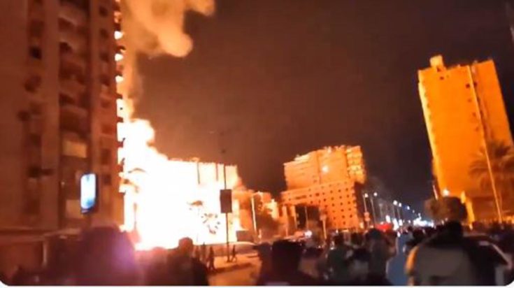 Φωτιά σε στούντιο στην Αίγυπτο