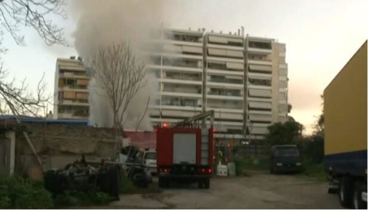 Φωτιά στα Πατήσια