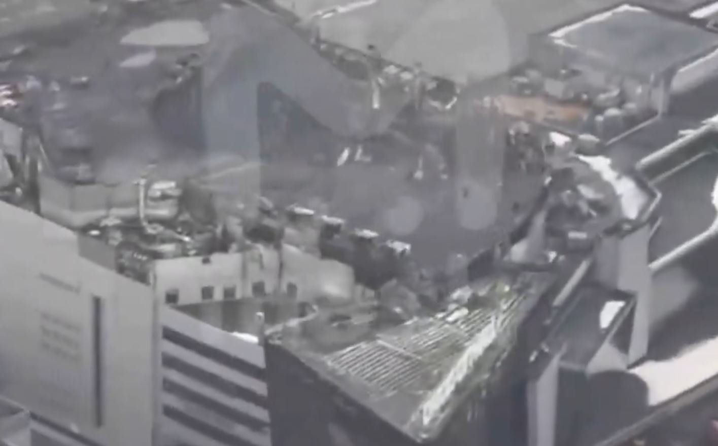 Μακελειό στην Μόσχα: Η καταστροφή στον συναυλιακό χώρο μετά την τρομοκρατική επίθεση – Συγκλονιστικά πλάνα από ελικόπτερο