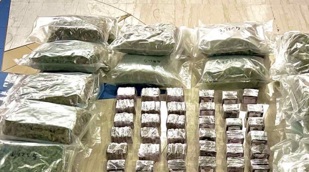 Ηγουμενίτσα: Ο αστυνομικός σκύλος Μέζκαλ «ξετρύπωσε» 70 κιλά κάνναβης