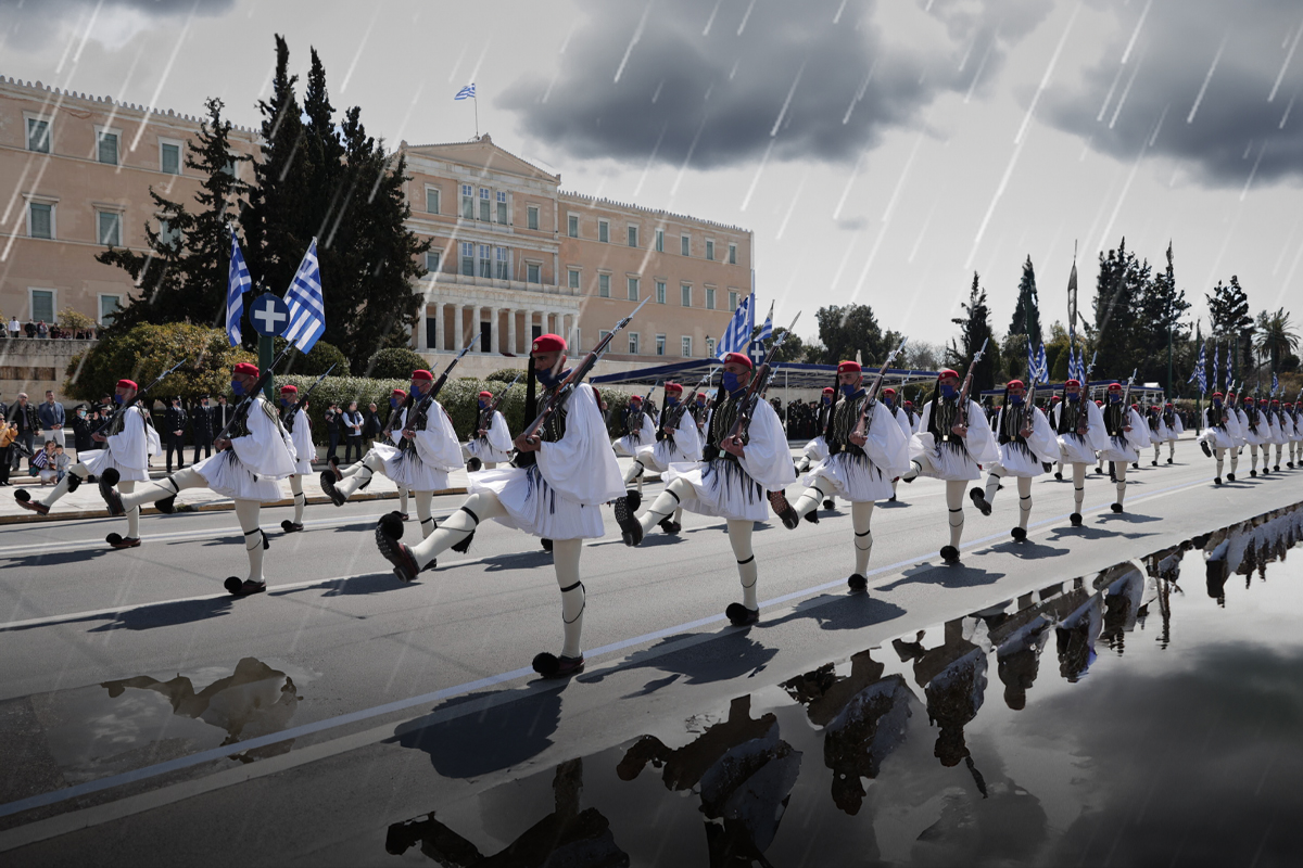 καιρός 25η Μαρτίου