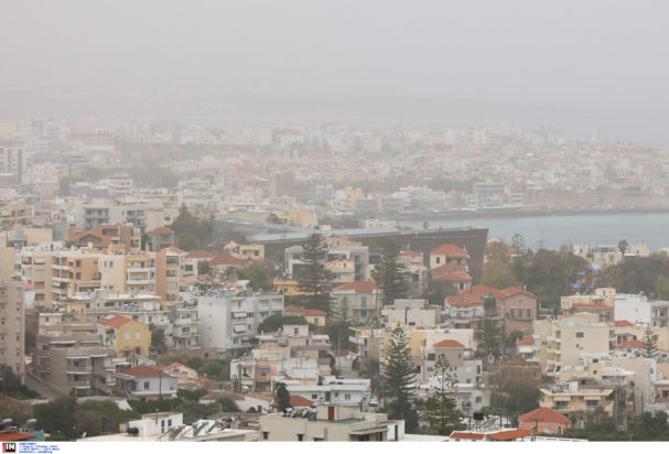 Καιρός με αφρικανική σκόνη