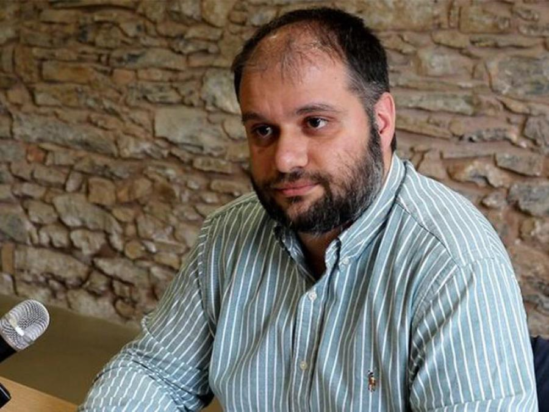 Γιάννη Σάββα, ο νεοεκλεγείς δήμαρχος Νάουσας Νίκος Κουτσογιάννης.