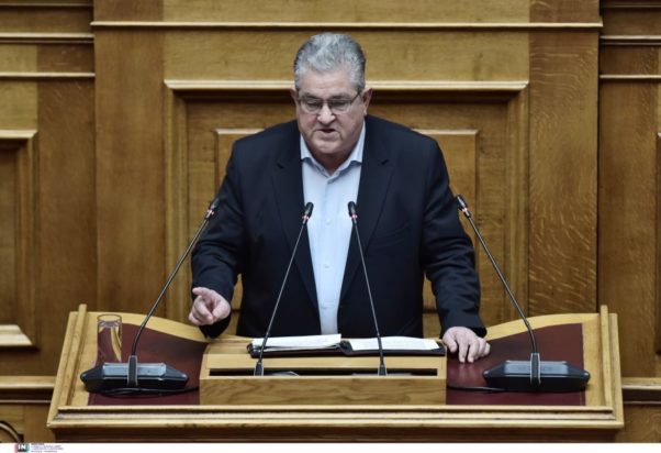 Κουτσούμπας Βουλή Τέμπη