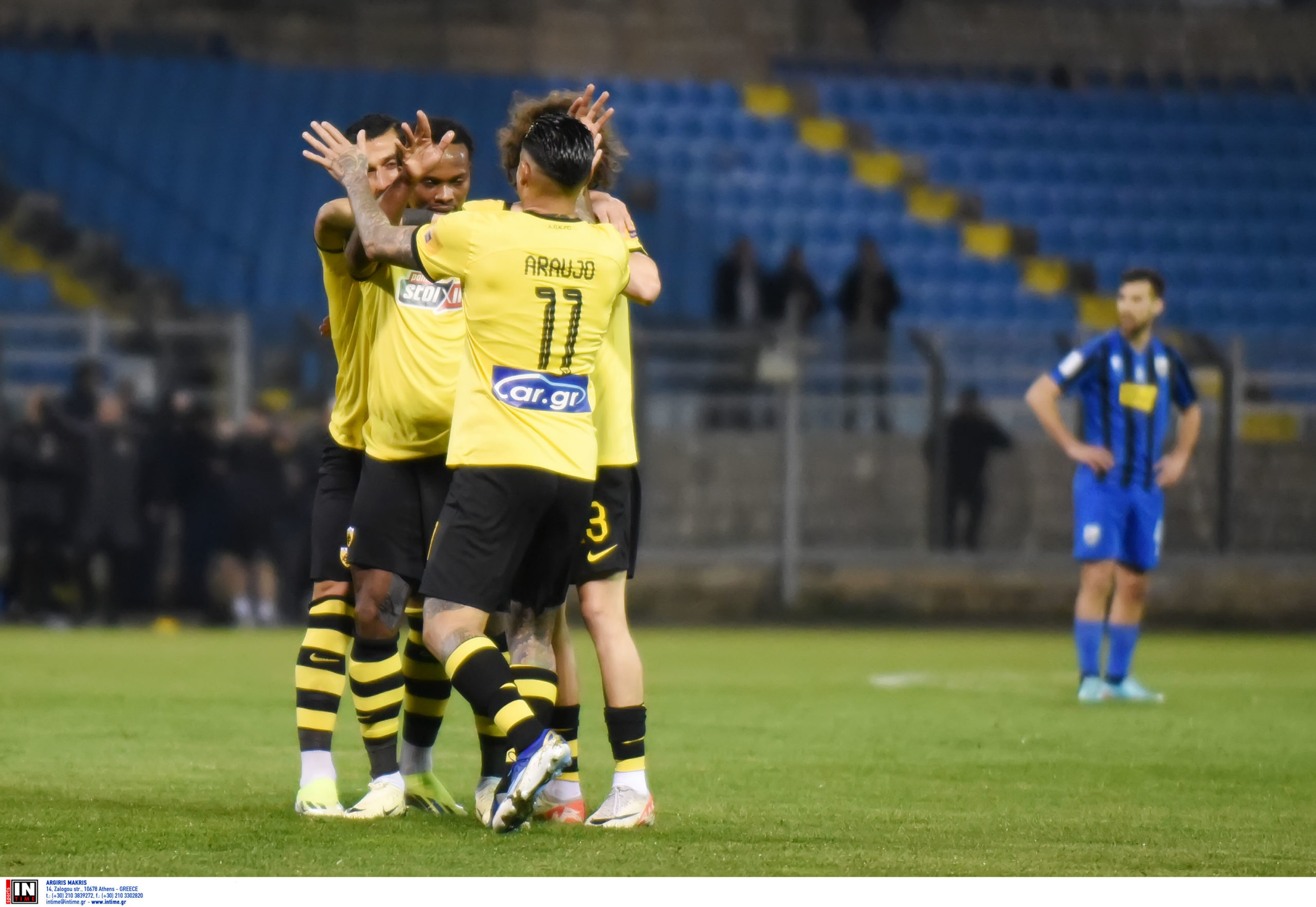 Λαμία – ΑΕΚ 0-4: Άνετο «τρίποντο» για την Ένωση, με το δεξί στα πλέι οφ