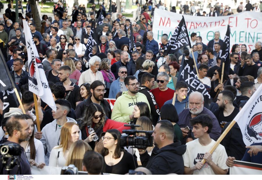 Συλλαλητήριο εργαζομένων ΛΑΡΚΟ στο Σύνταγμα: Οι εργάτες κέρδισαν παράταση των συμβάσεων τους