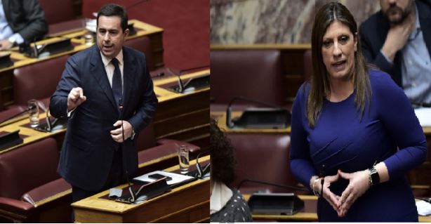 Βουλή: Κόντρα Μηταράκη – Κωνσταντοπούλου για τα Τέμπη