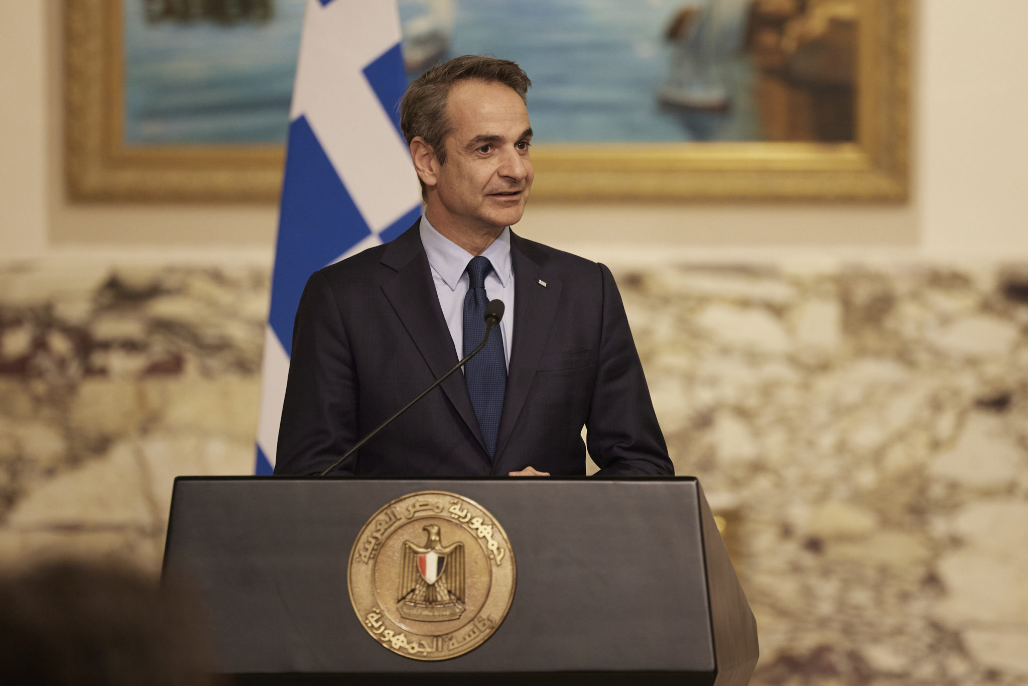 Κυριάκος Μητσοτάκης Κάιρο