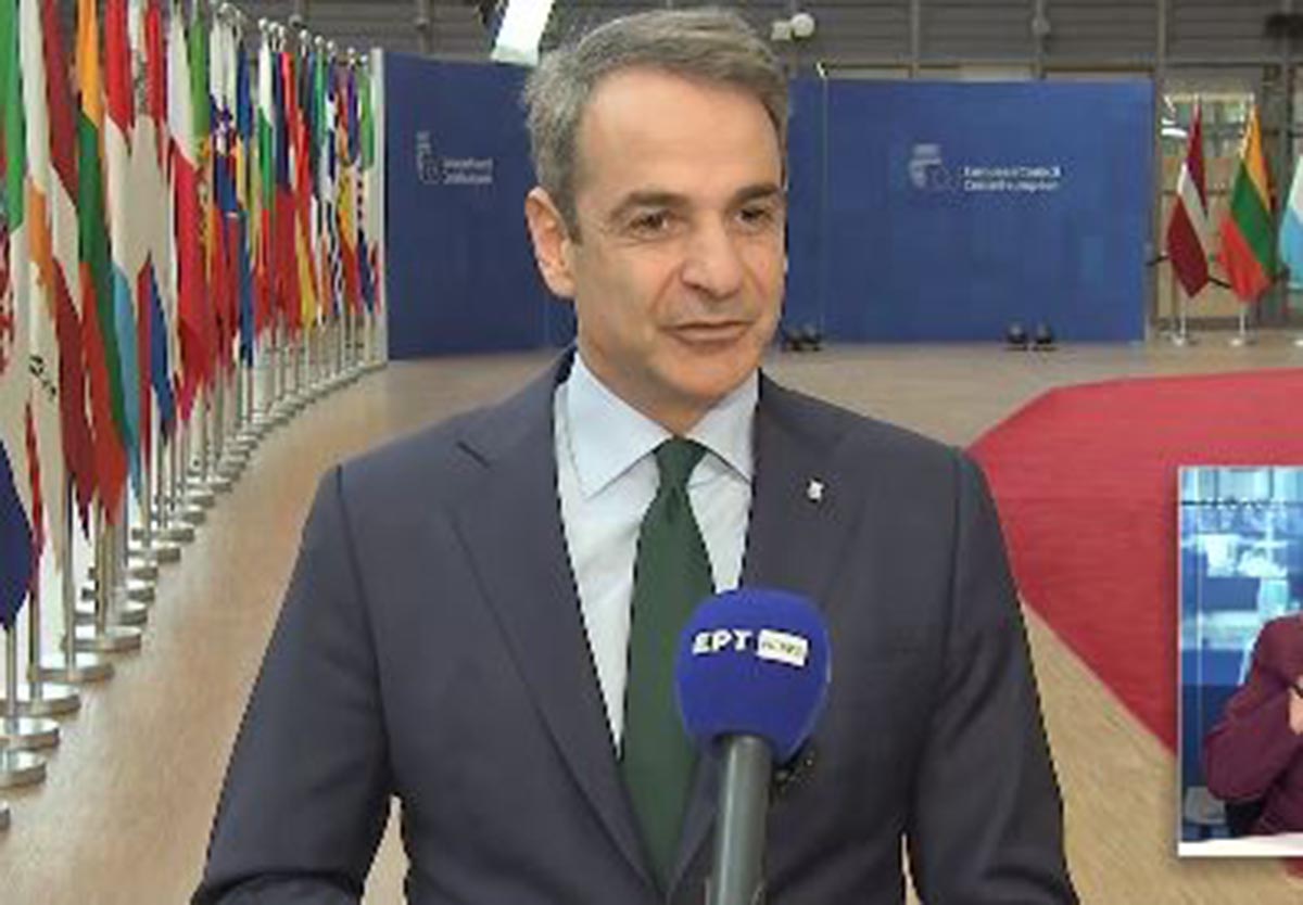 LIVE – Οι δηλώσεις του Κυριάκου Μητσοτάκη από τις Βρυξέλλες